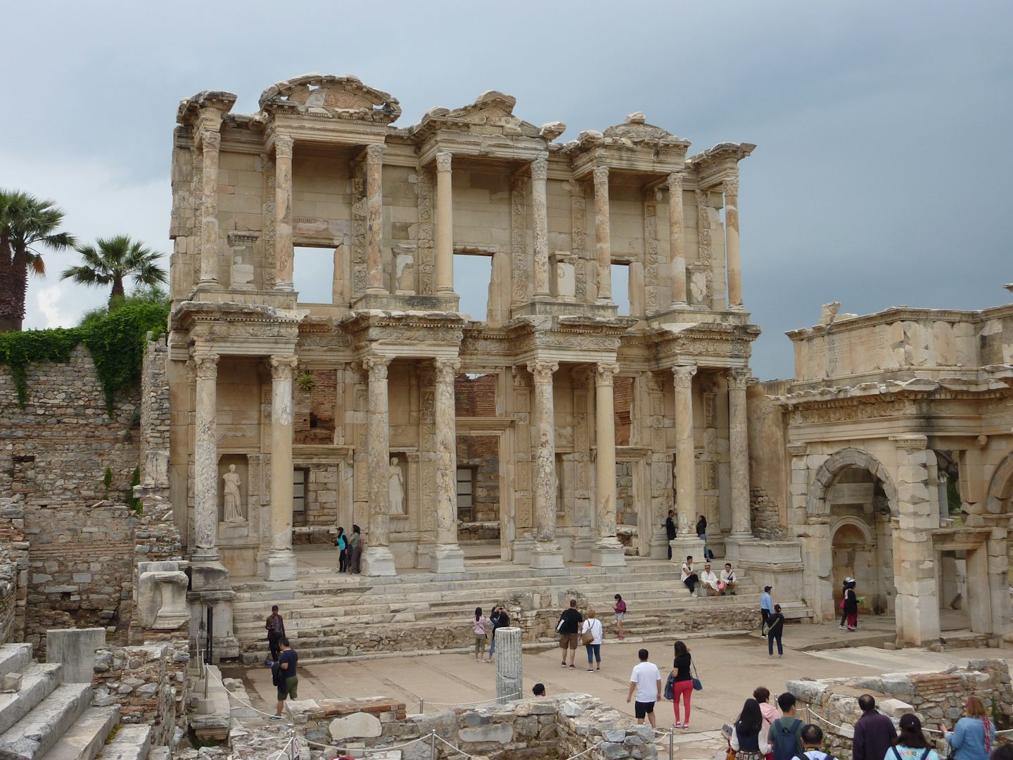 The library in Ephesus