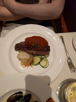 Peppercorn NY strip steak
