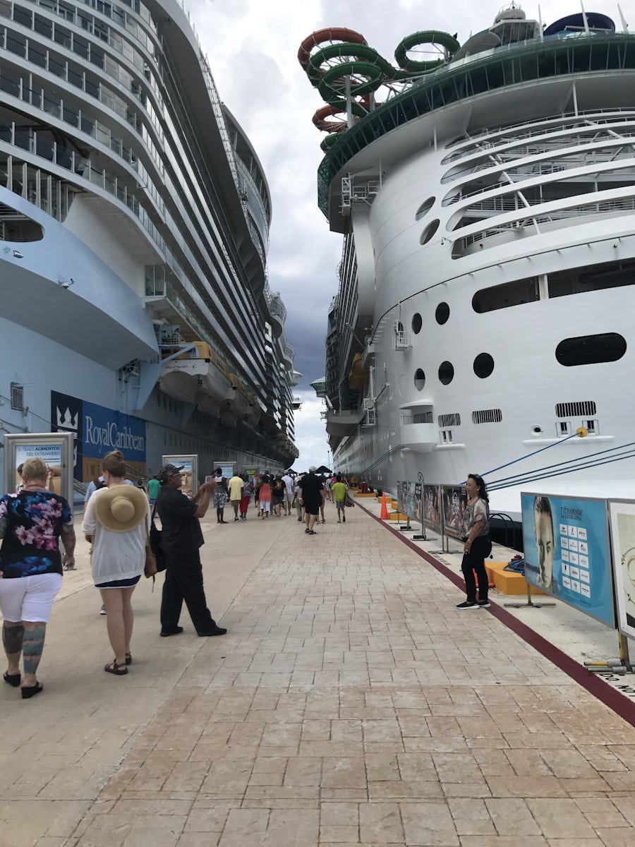 Size of the boat.. comparison to liberty of the seas