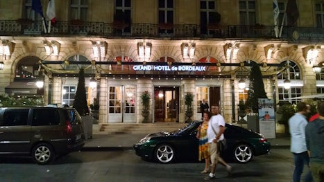 Hotel facade, Bordeaux