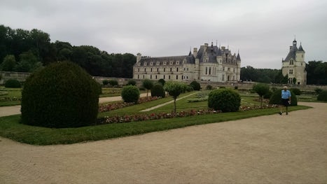 One of the chateaus visited on the Tours extension