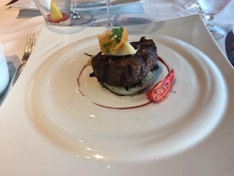 Filet MIgnon at the Steakhouse - delicious!