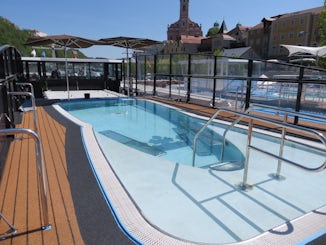 Ama Serena swimming pool located on the sun deck