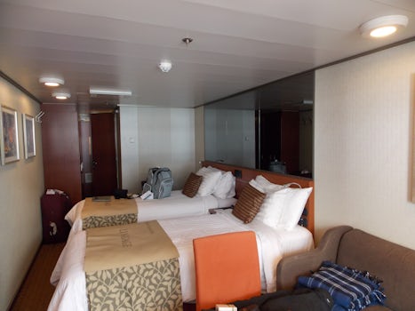 our  cabin  at  the rear of the ship  deck 5