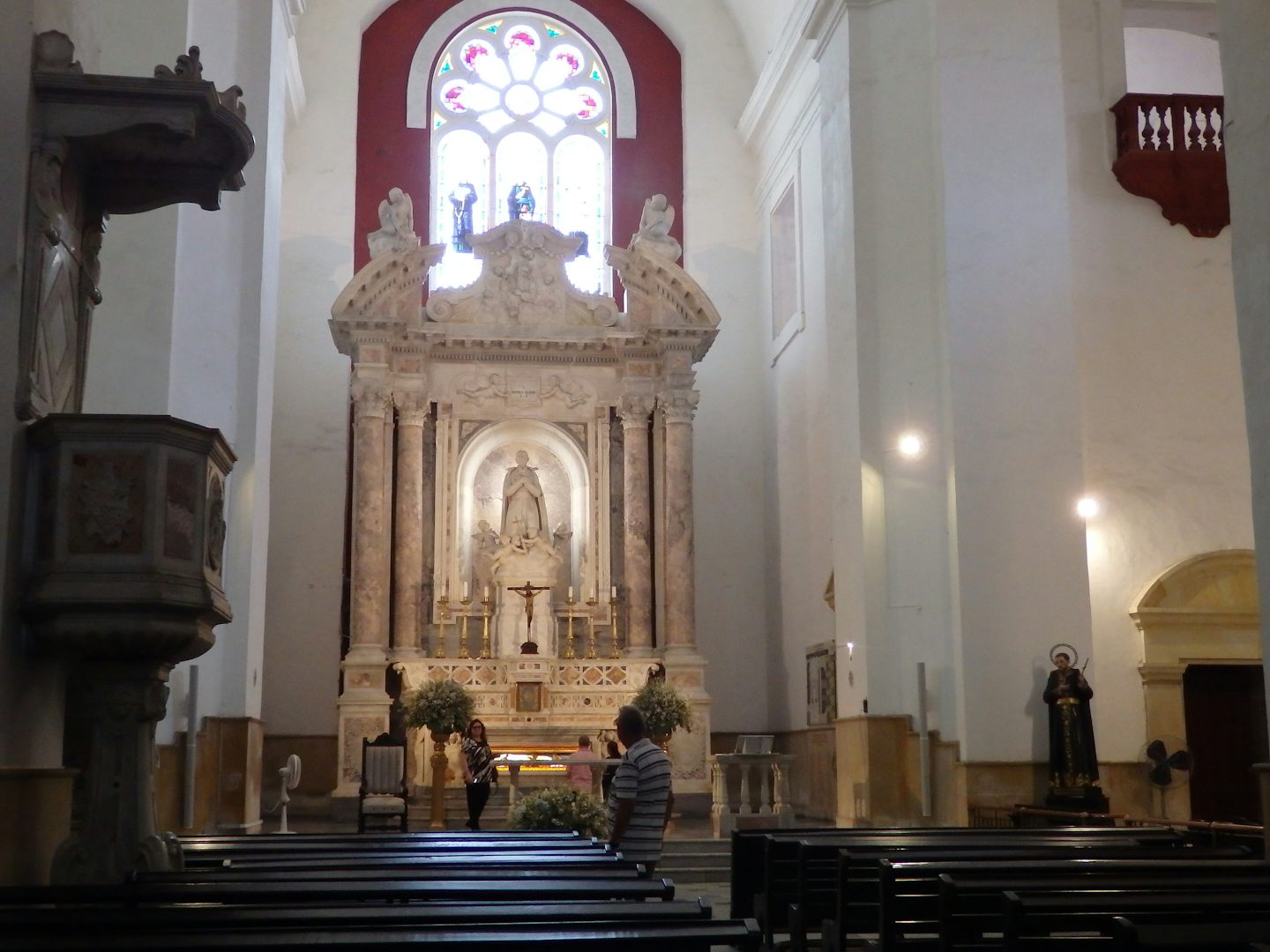 Church in Old City of Cartegena