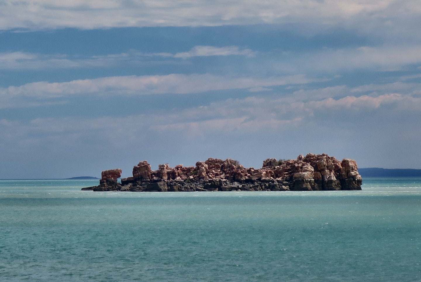 One of thousands of little isles around the Kimberley coast