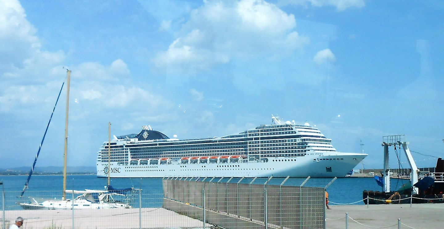 MSC Poesia at Dock