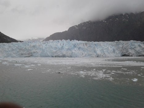 Margerie Glacier from aboard the Norwegian Pearl.
