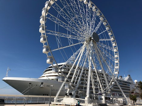 Silver Muse docked in Marseille