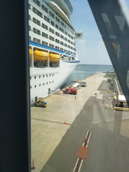 Adventure of the Seas, docked in Nassau