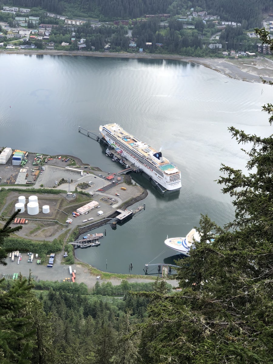 From the tram in Juneau