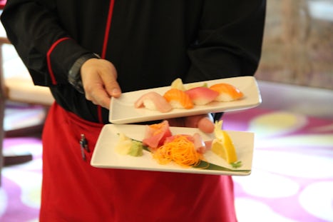 Sushi Making Demonstration Celebrity Millennium