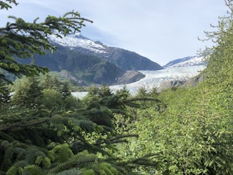View of Mendenhall Glacier
