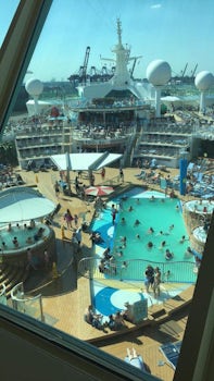 Pool Deck from the Sky Bar - Deck 14
