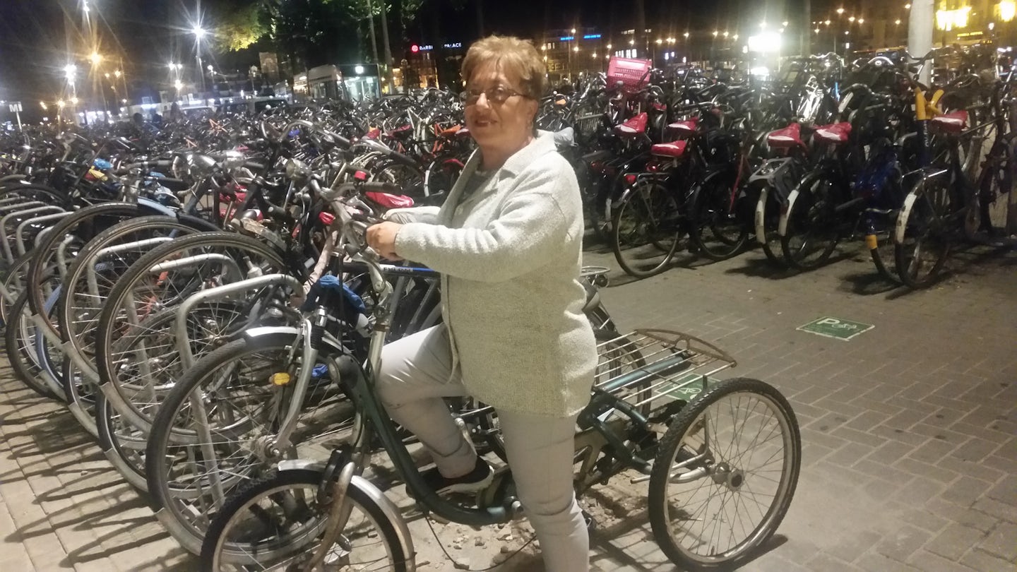My wife found her bicycle near Central Station