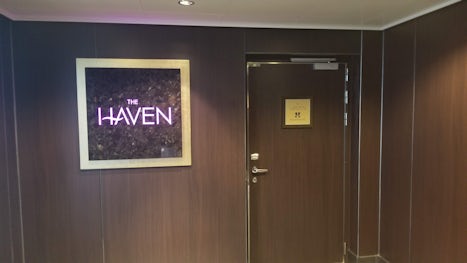The Haven Entrance on deck 16