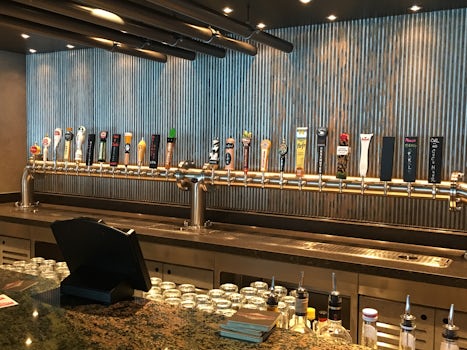 The taps at The District.