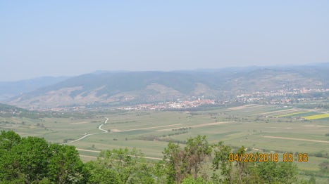 Wachau Valley as seen from the Gottweig Abbey
