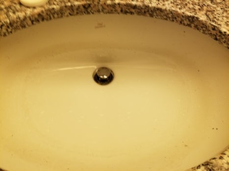 How they left the sink after they plunged it for 3 hours