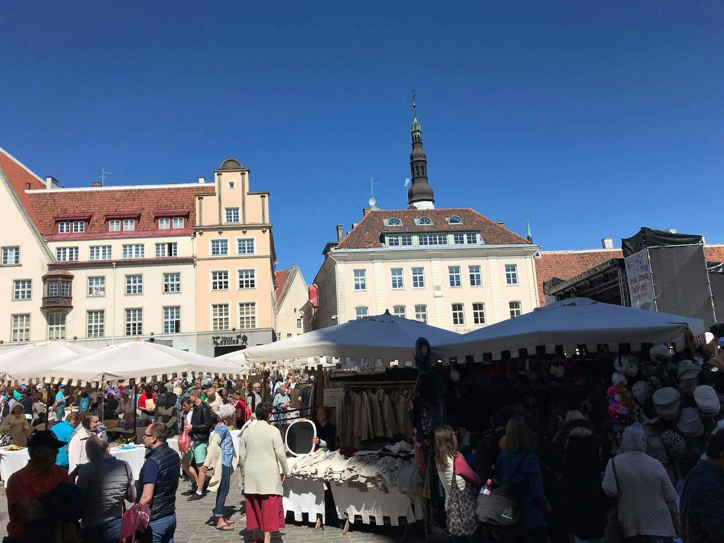 Festival in Tallinn, Estonia