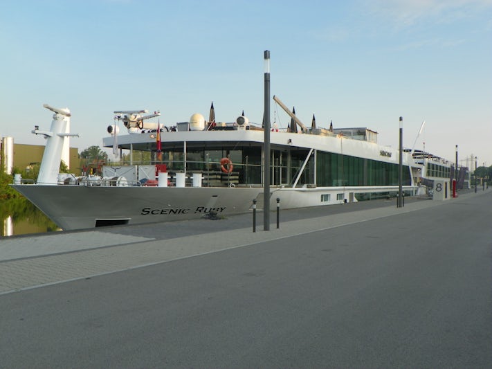 Scenic Ruby - docked at Nurnberg Germany