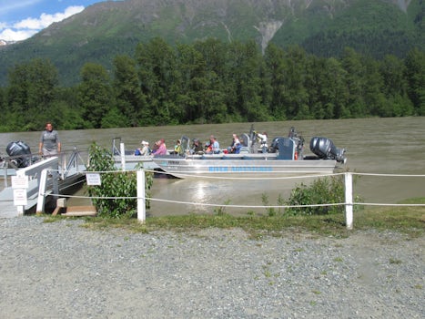 Chilkat River Wilderness Riverboat excursion out of Haines, Alaska.