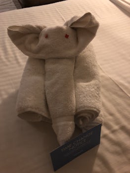 Elephant towel animal