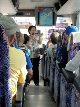 Bus tour of Okinawa