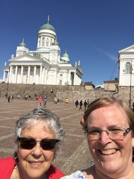 Greeting from Helsinki -- lots of walking is always healthy; but oh, so man