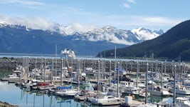 Haines AK with Star Legend anchored