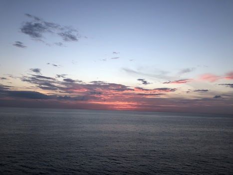 Sunset from deck 10
