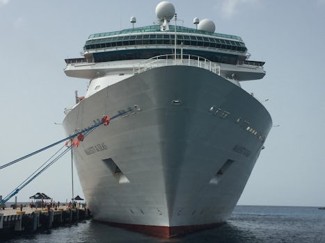 Majesty of the Seas docked at Cozumel
