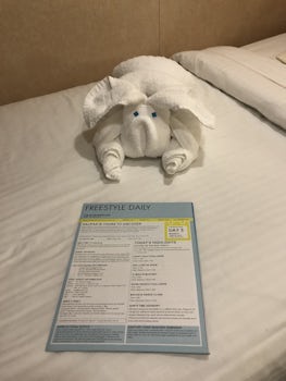 Cute towel animal