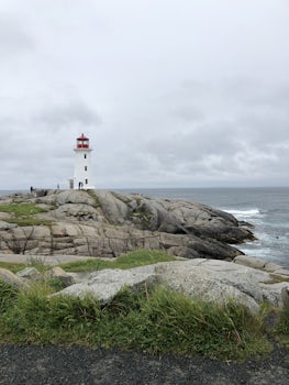 Peggy’s Cove lighthouse in Halifax area