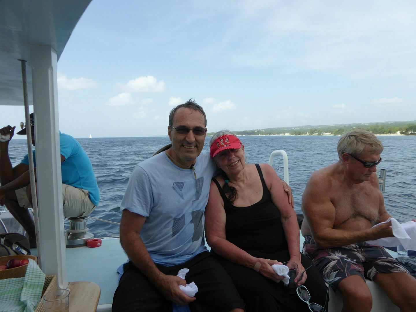 Snorkeling off Atigus