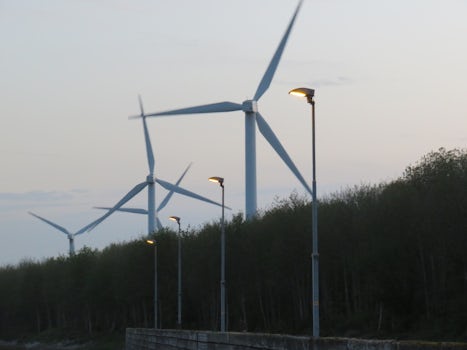 Electric generation windmills