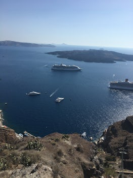 View from top of Santorini Hill.