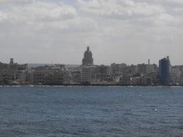Leaving Havana harbour