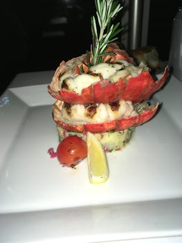 Steakhouse whole lobster tail