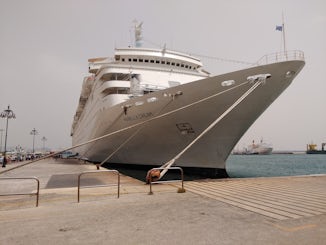 Moored in Trapani Italy.