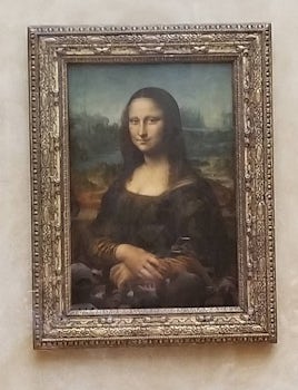 Mona Lisa at The Louvre