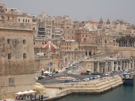 Port of Malta.  One of the most striking places we visited.