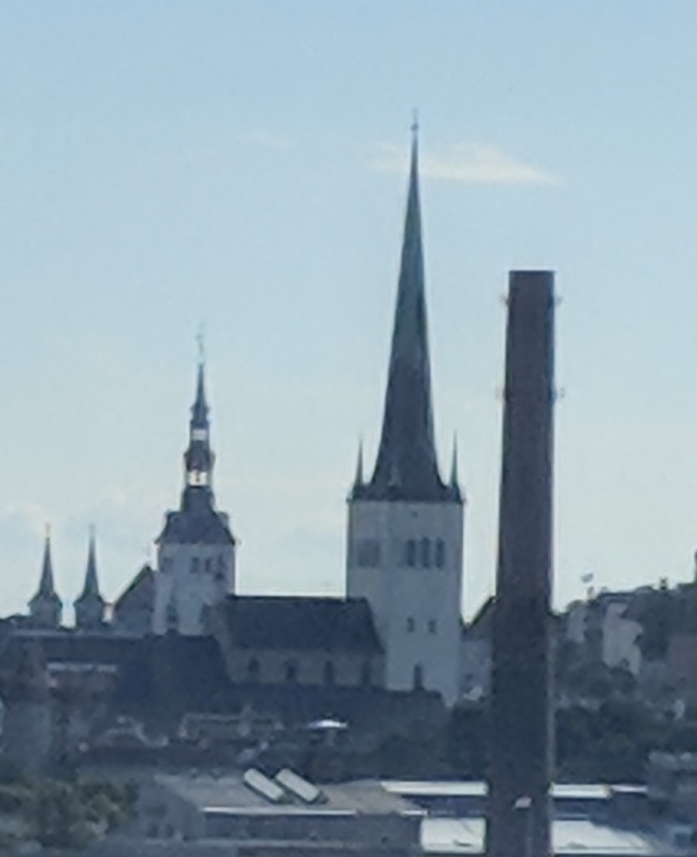 Tallinn's Old City as viewed from the ship