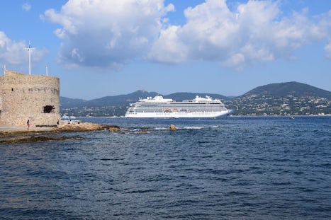 Viking Orion off the coast of St. Tropez