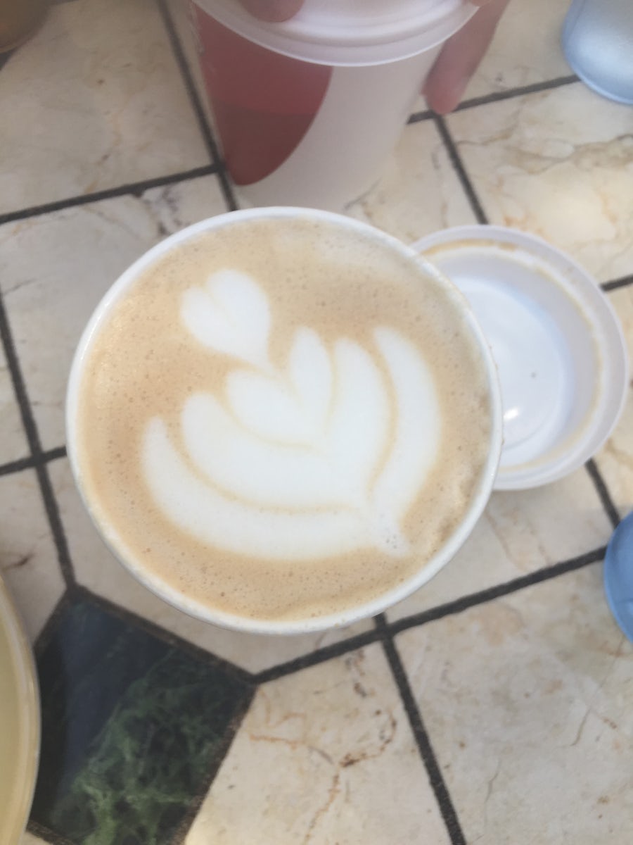 Lovely latte from Park Cafe!