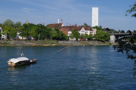 Ferry in Basel, Switzerland