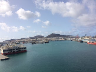 One of the ports