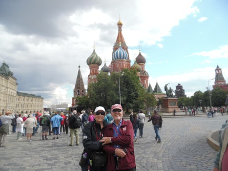 Red Square on the day before FIFA World Cup 2018 started.  From Russia with