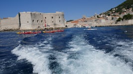Dubrovnik from the tender