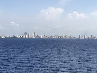 Havana on the horizon
